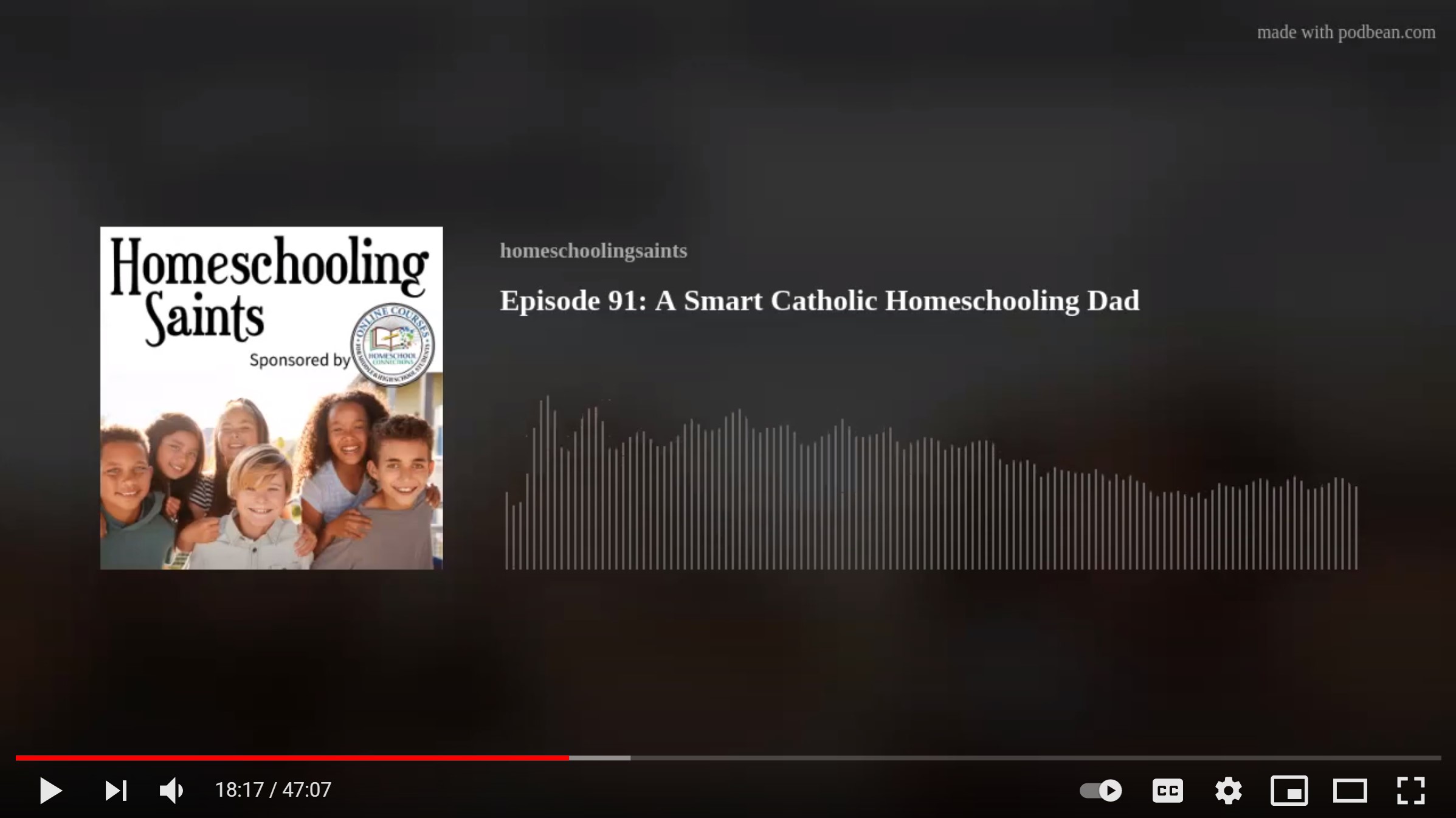 A Smart Catholic Homeschooling Dad | Episode 91 on 'The Homeschooling Saints Podcast' by Homeschool Connections